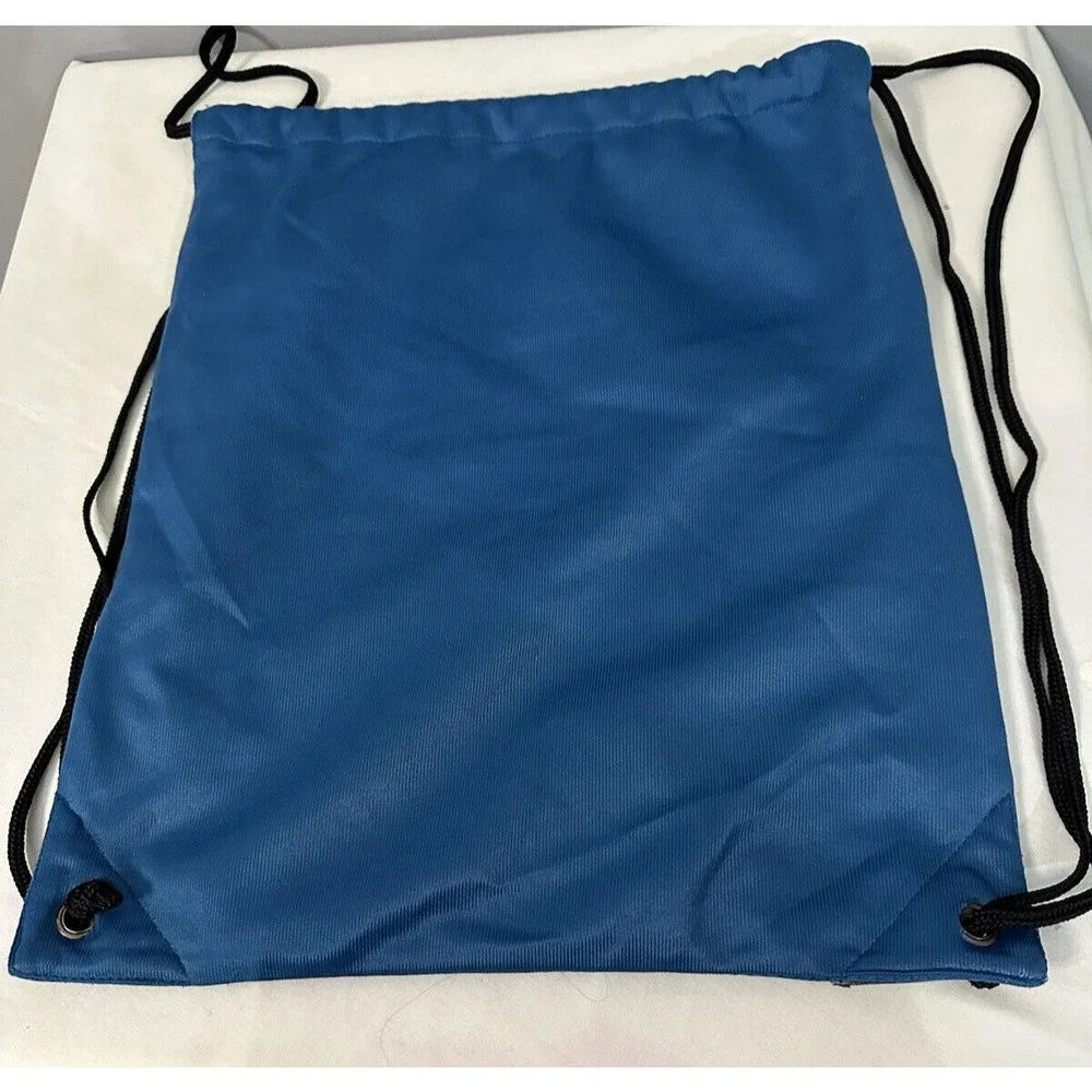 Detroit Lions NFL backpack sack drawstring Soft shell tote bag EUC